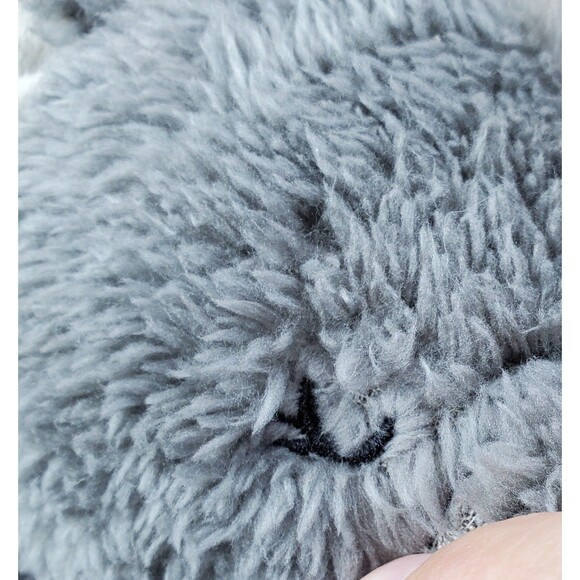 Silver One Elephant Gray Sleeping Eyes 11" Plush Stuffed Animal - Picture 2 of 5